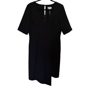 NWT Milly Dina Italian Dress Black